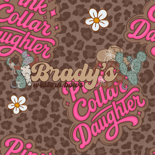 Pink collar daughter