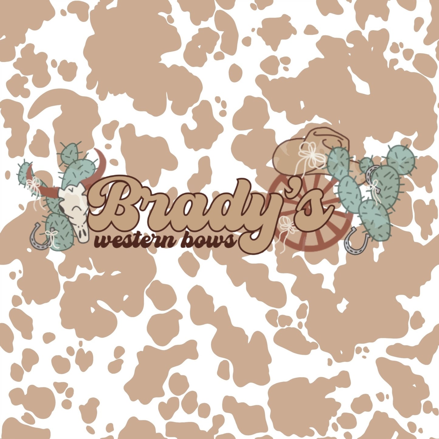 Brown Cow print