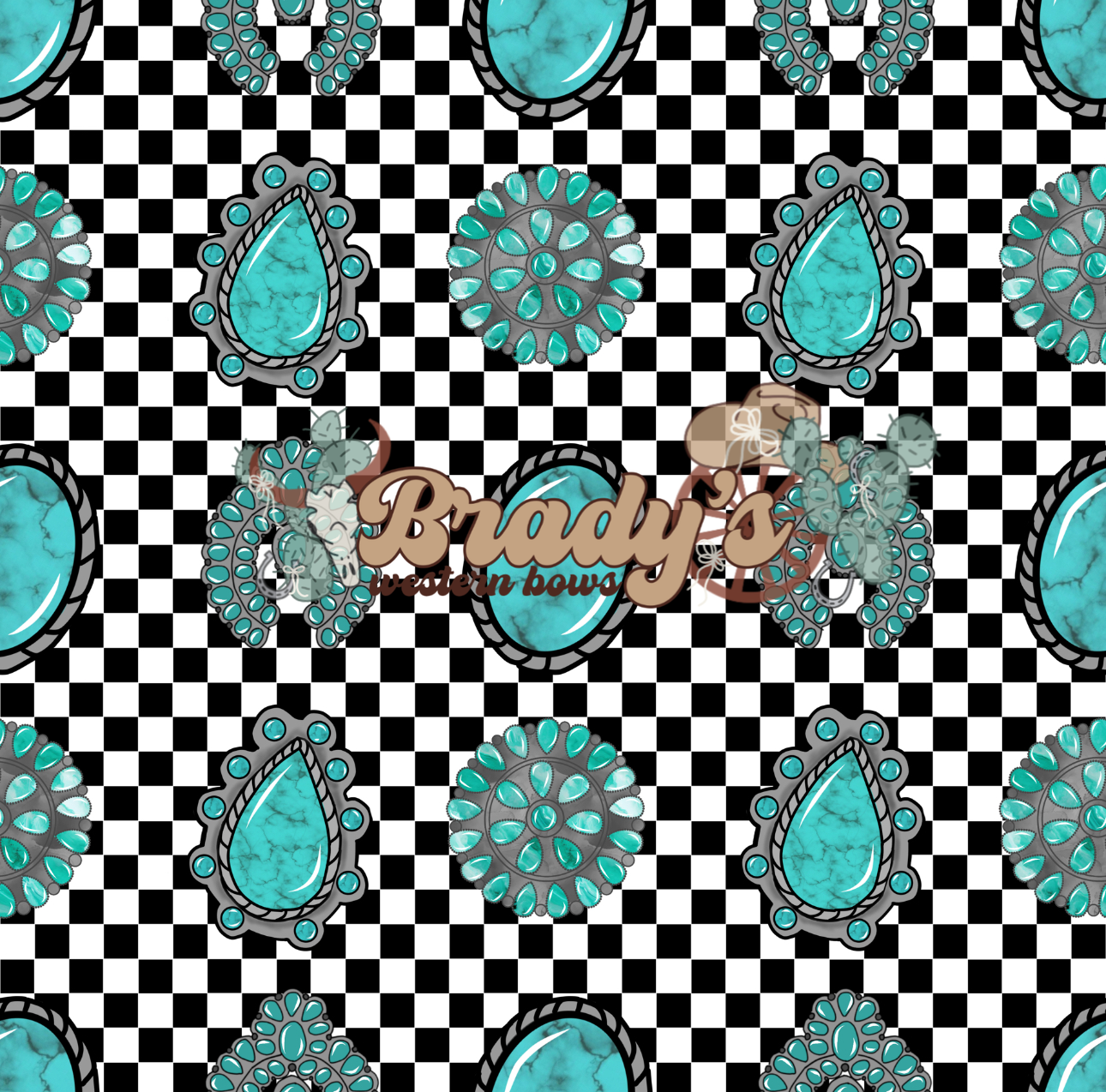 Checkered jewelry