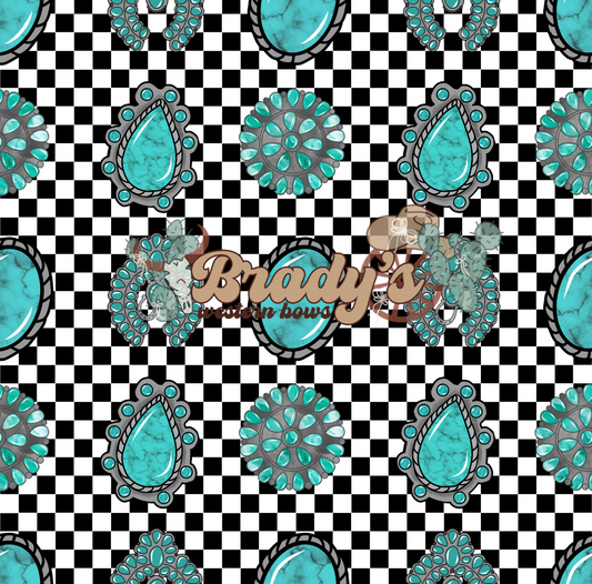 Checkered jewelry