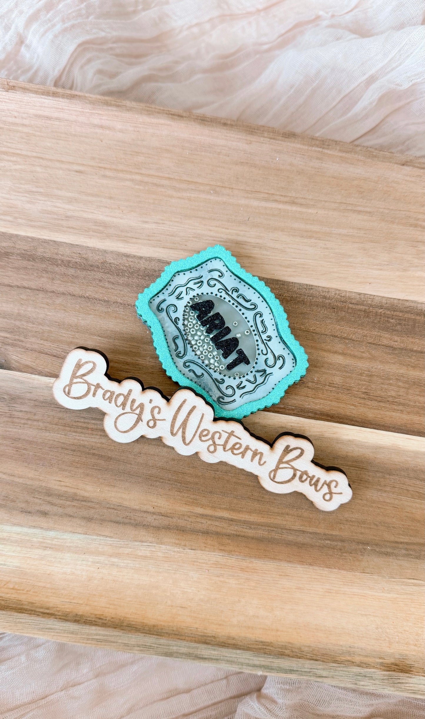 Turquoise Ariat Buckle
