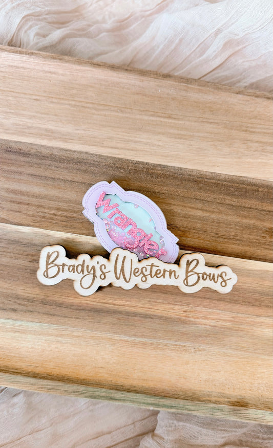 Pink Glitter Wrangler