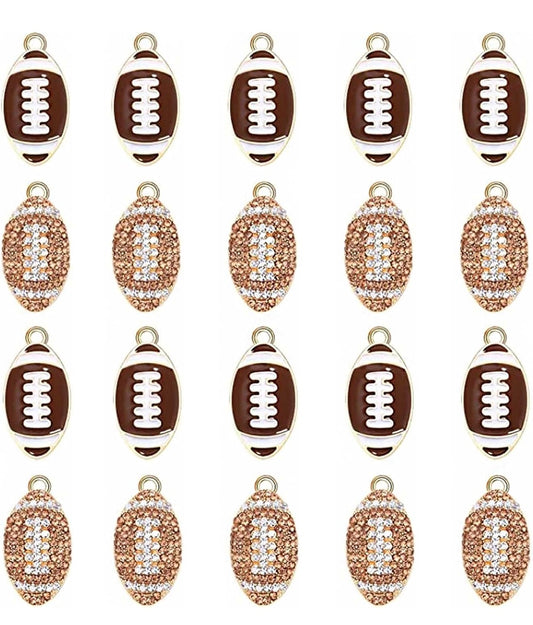 Football Charm ( Glitter )