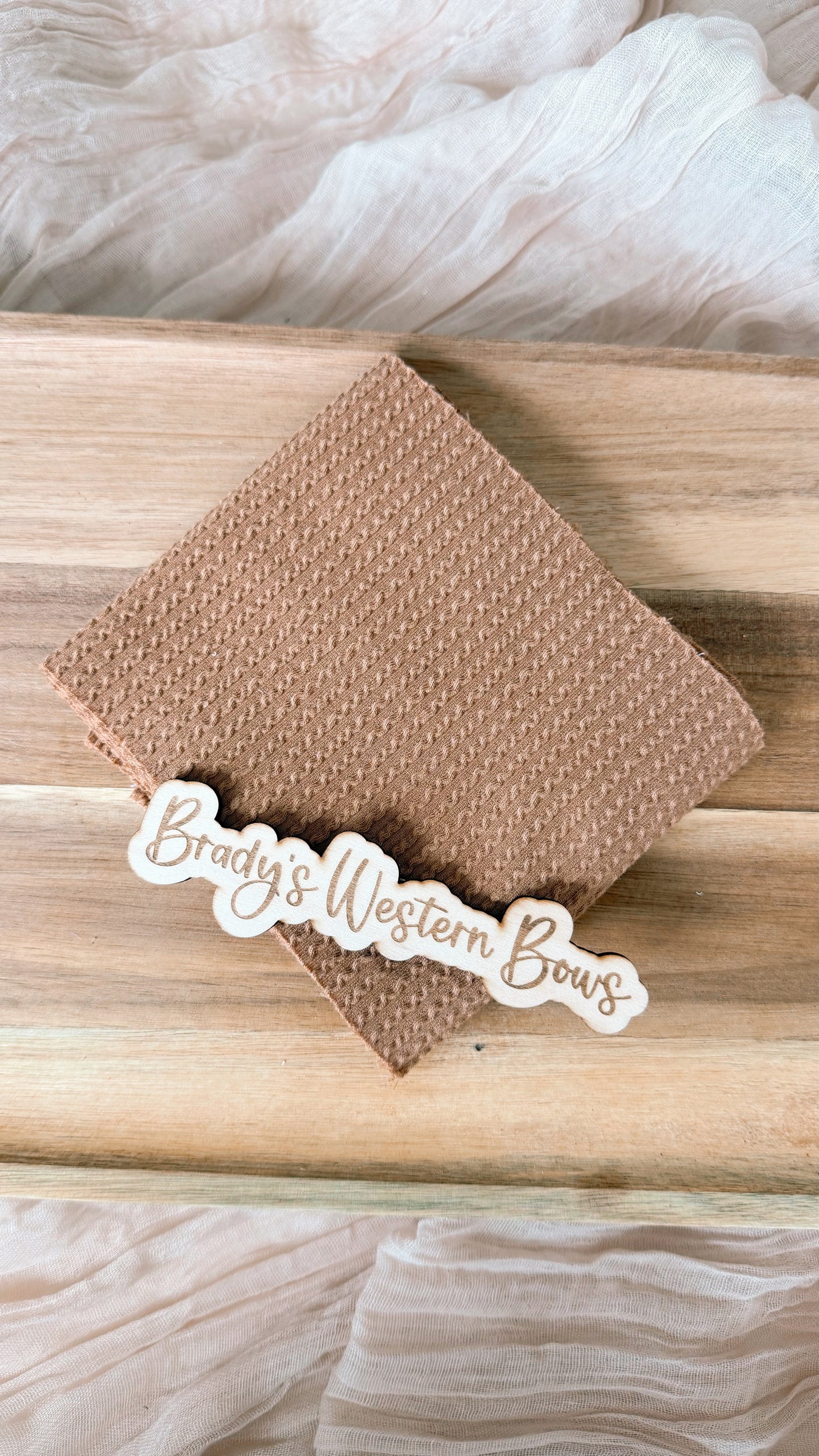 Brown Waved